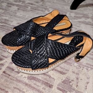 Zara platform sandals size 39